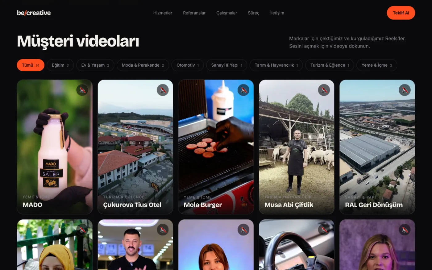 Landing page